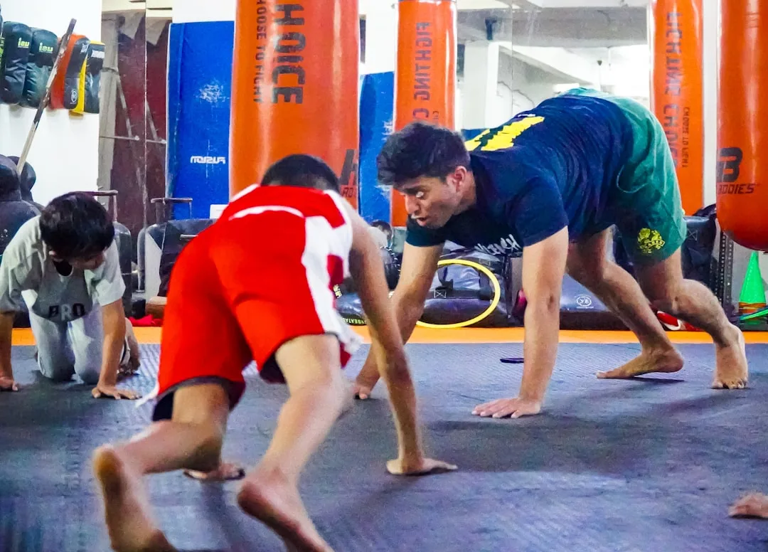 beginner wrestling workout