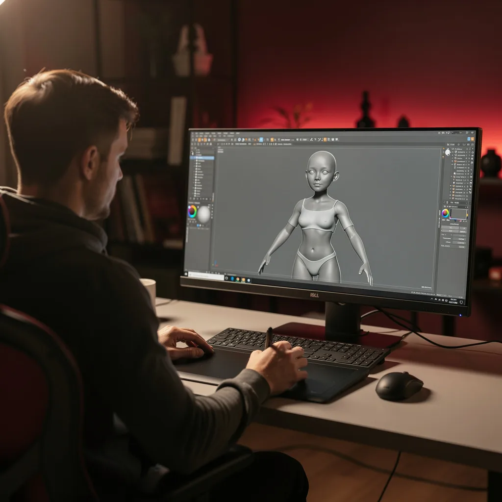 Blender ile Karakter Tasarımı ve Modelleme